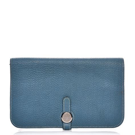 hermes dogon|hermes togo duo blue jeans.